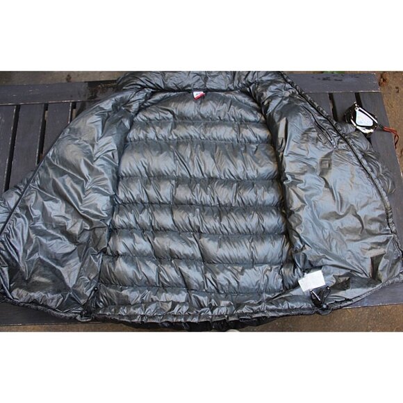 Le Coq Sportif - Men's 600FP Down Puffer Jacket with Removable Hood, Sml runs L - Picture 7 of 9